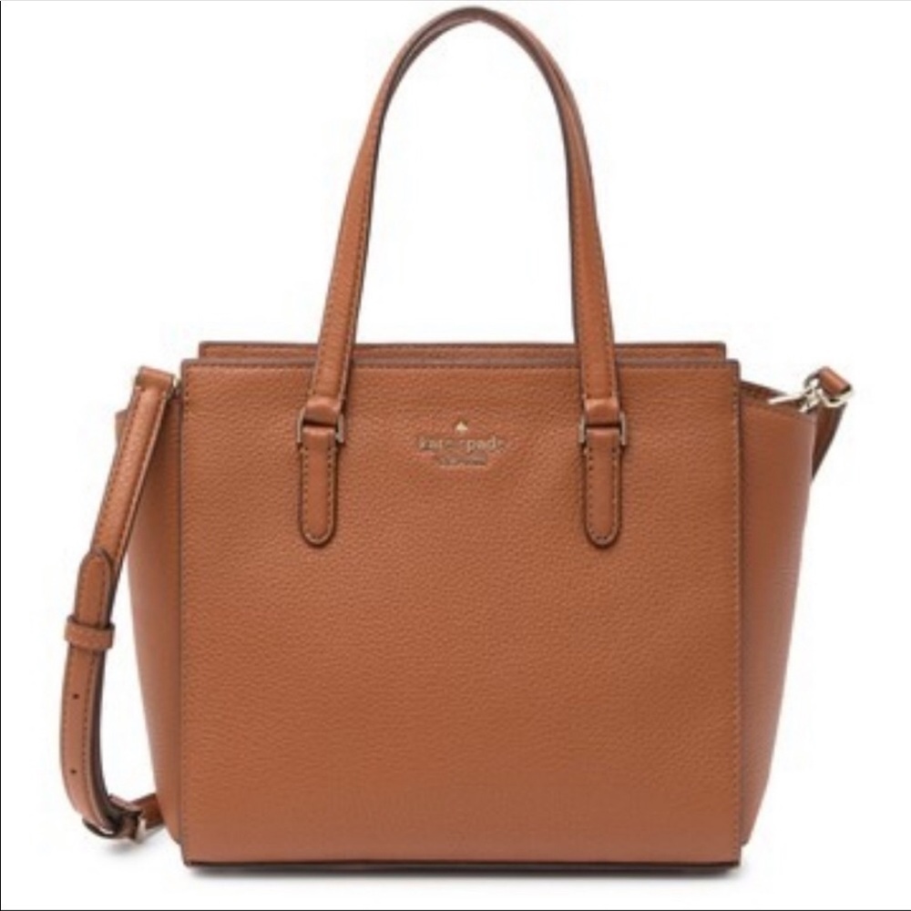 Kate Spade New Octavia Pebbled Leather Satchel